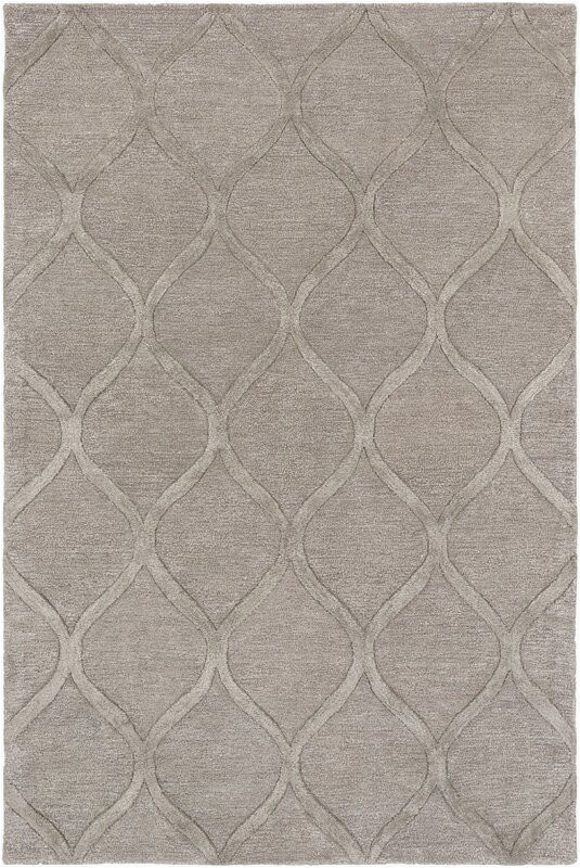 artistic weavers urban cassidy hand tufted wool taupe area rug fya1537