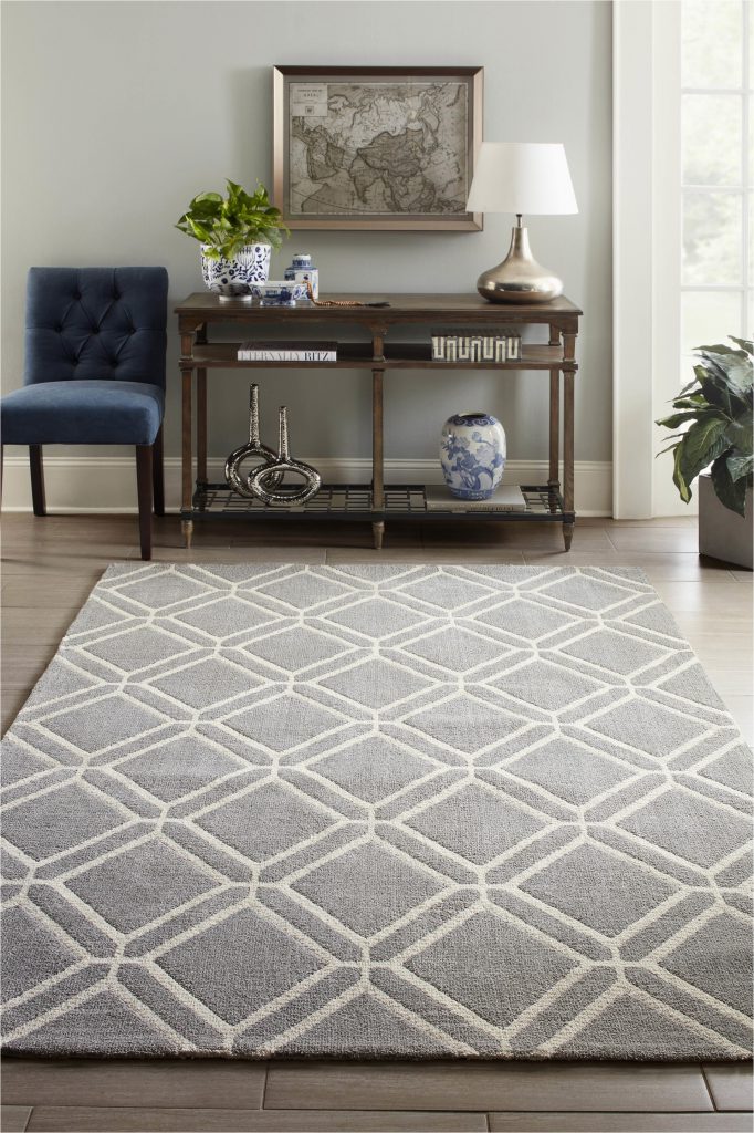 Lowes Carpets and area Rugs Allen Roth Shae 8 X 10 Grey Indoor
