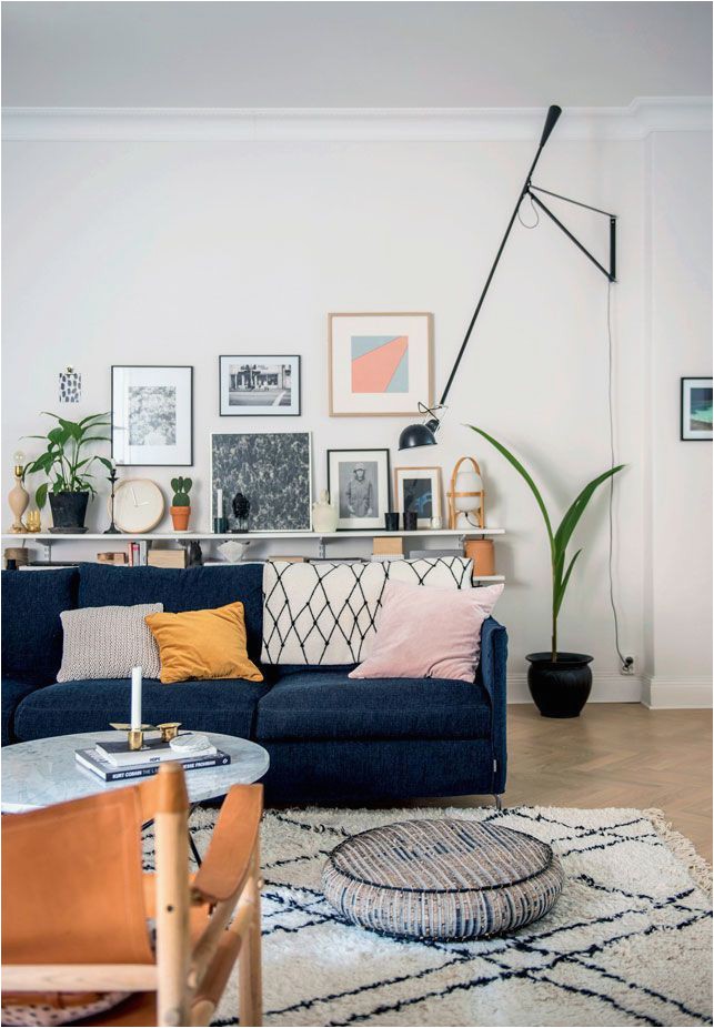 What Color Rug with Blue Couch Amazing Wall Art Gallery Full Of Color